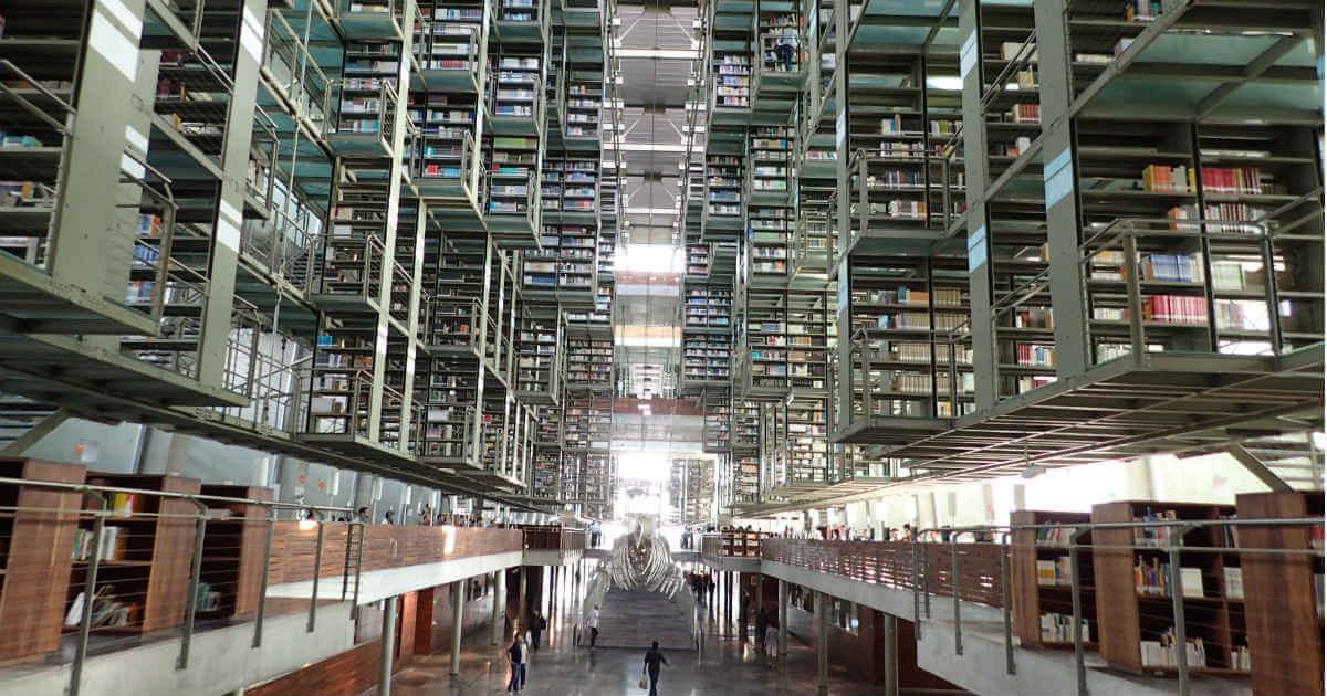 メキシコシティの新名所、ヴァスコンセロス図書館！【行き方、営業時間 