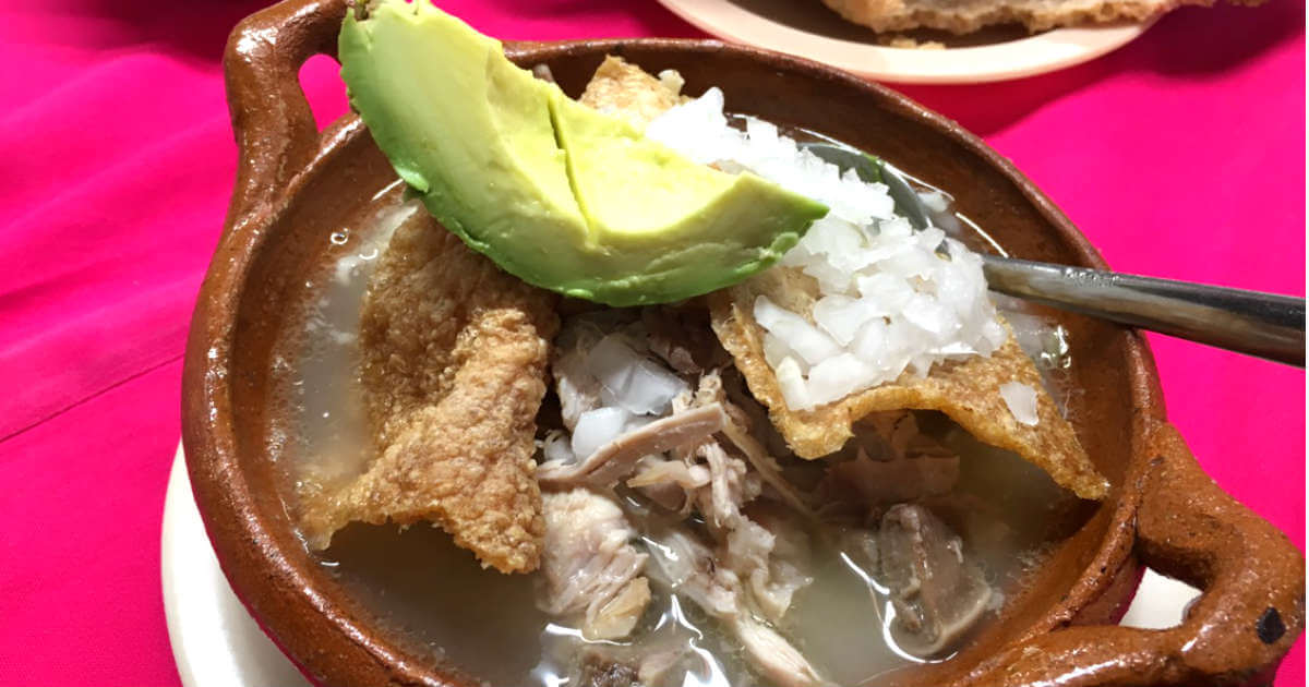 メキシコの名物、ポソレスープ