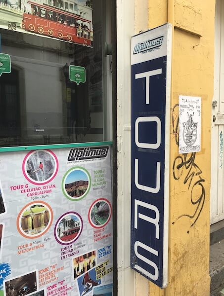 オアハカの現地ツアーOPTIMUS8