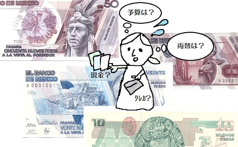 メキシコ旅行のお金の問題について(1)