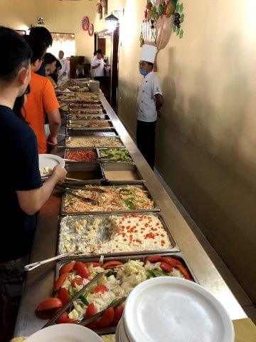 ツアーのランチ