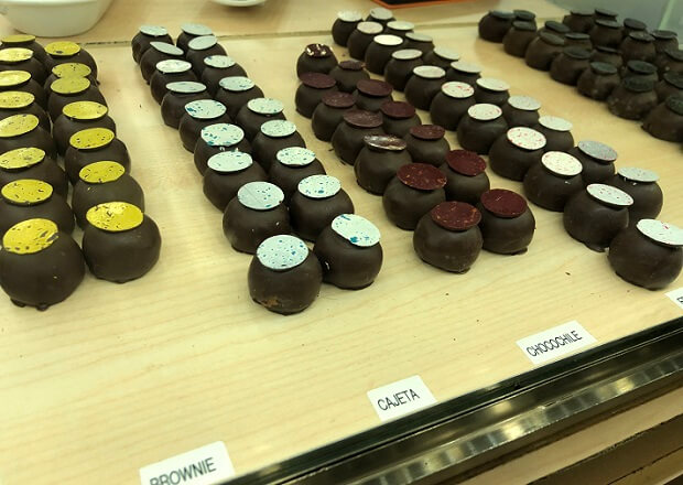 Que Bo!のチョコレートの種類