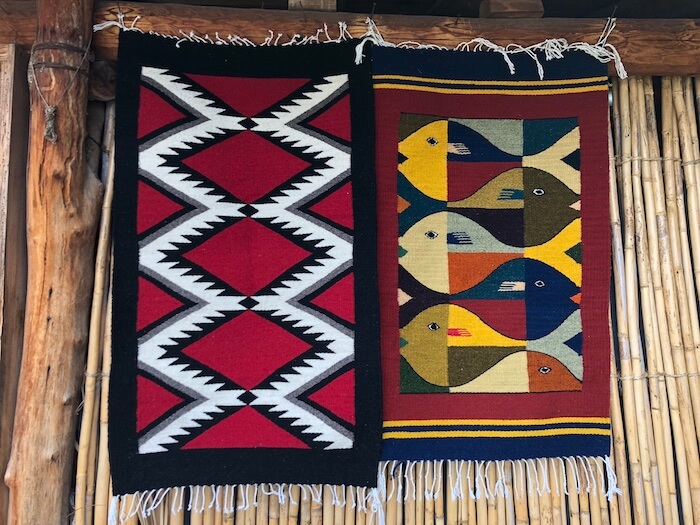 希少！ヴィンテージ︎サポテックラグ/オアハカラグ/タペテ/56.5×118cm